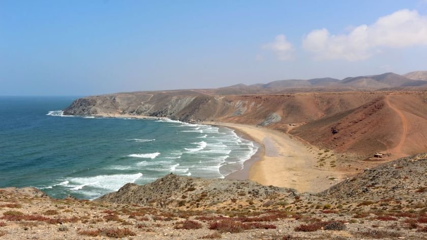 La plage de Foum Assaka