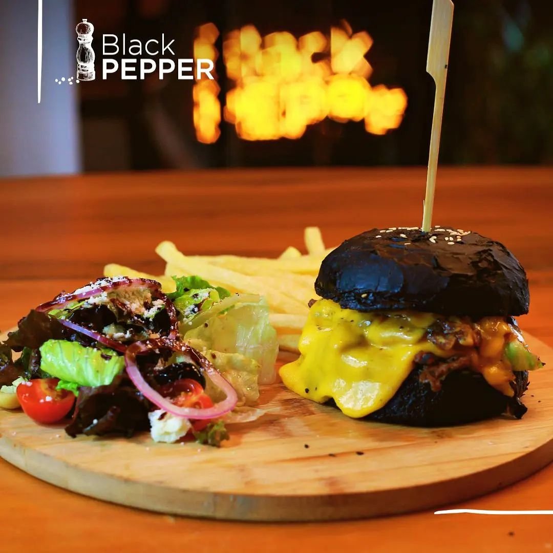 black beeper burger